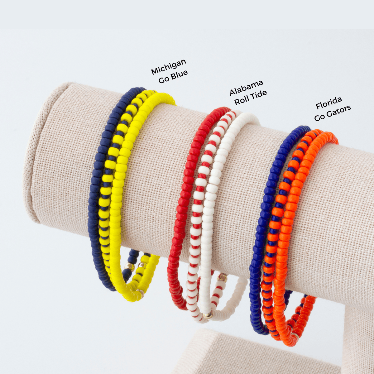 Game Day Triple Stack Bracelets