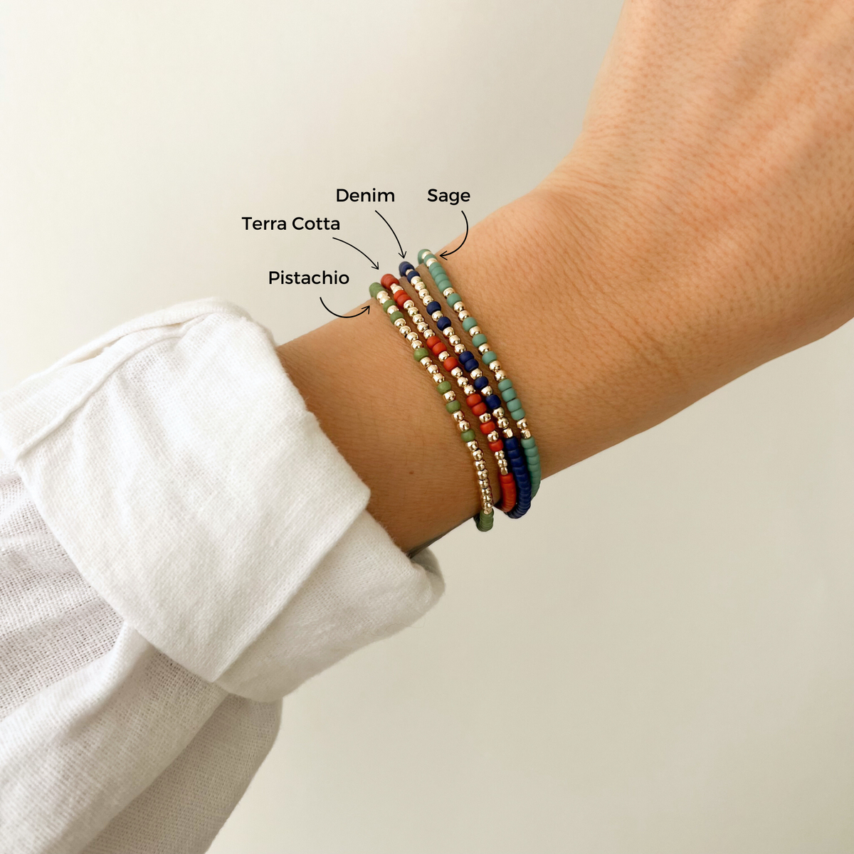 Word of the Year Endless Morse Code Bracelet