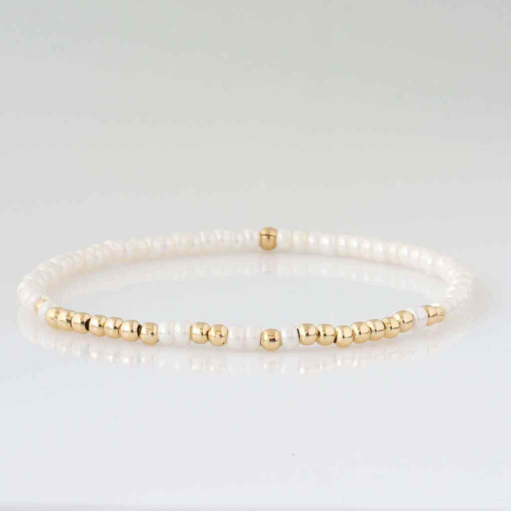 "Best Teacher" Endless Morse Code Bracelet