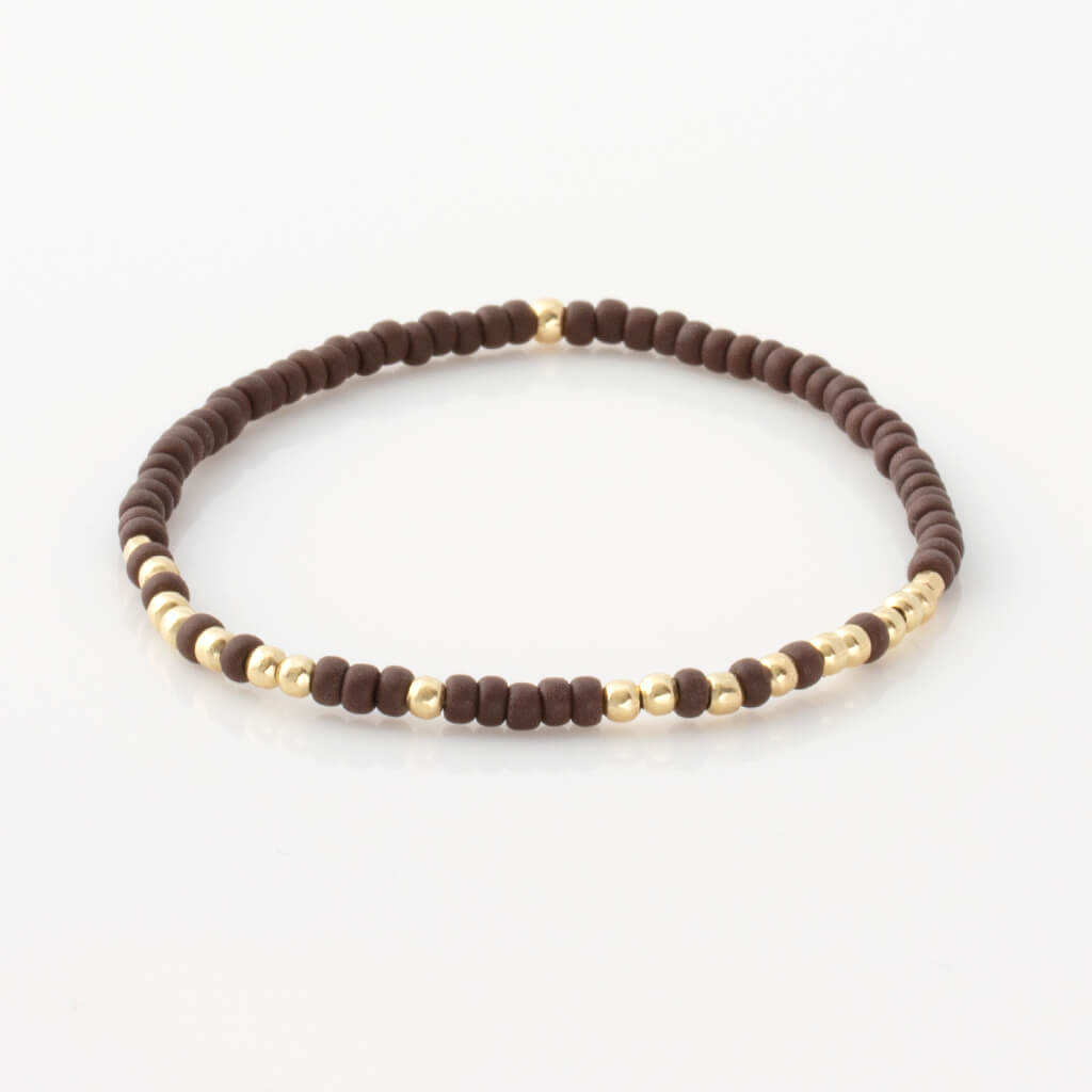 "Calm Your Tits" Endless Morse Code Bracelet