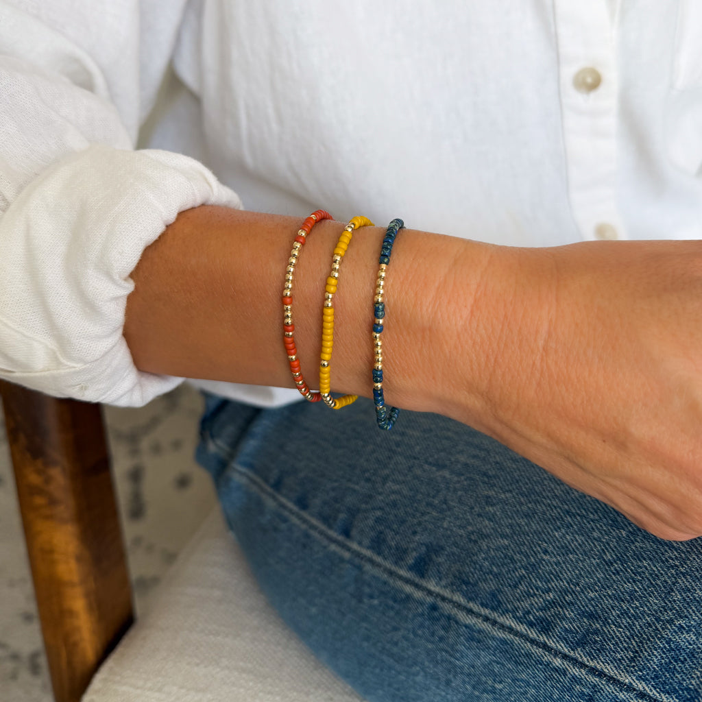 Fuck The Patriarchy - Endless Morse Code Bracelet
