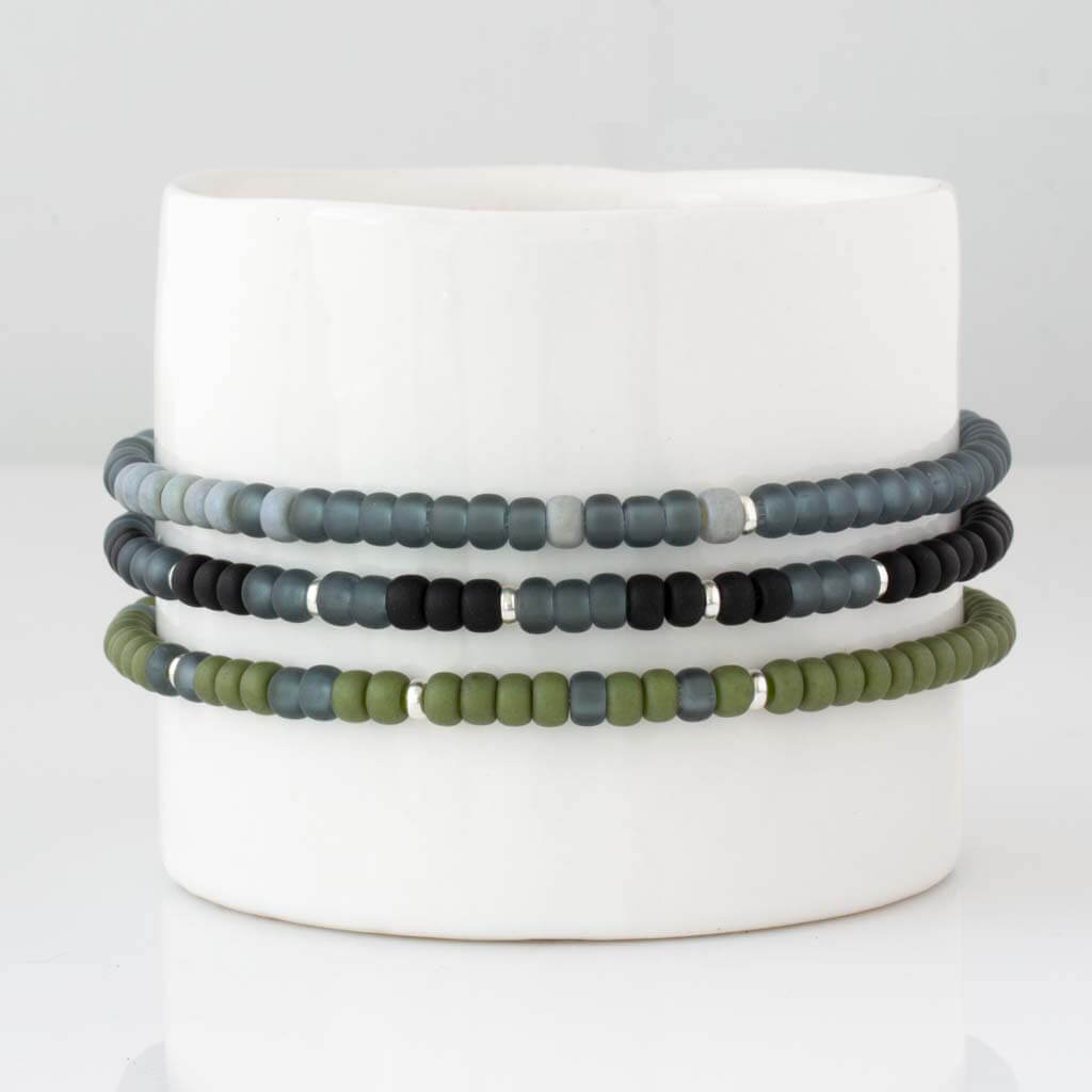 Personalized Father's Day gifts, Morse Code Bracelet with personalized message.