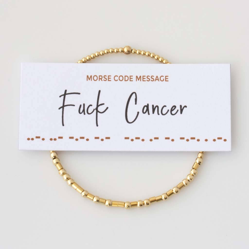 Custom Endless Luxe Morse Code Bracelet