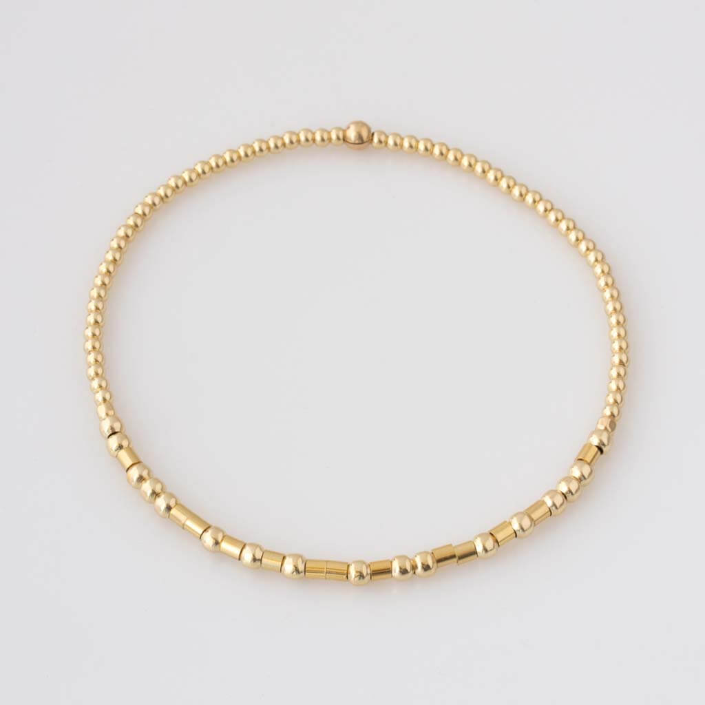 Custom Endless Luxe Morse Code Bracelet