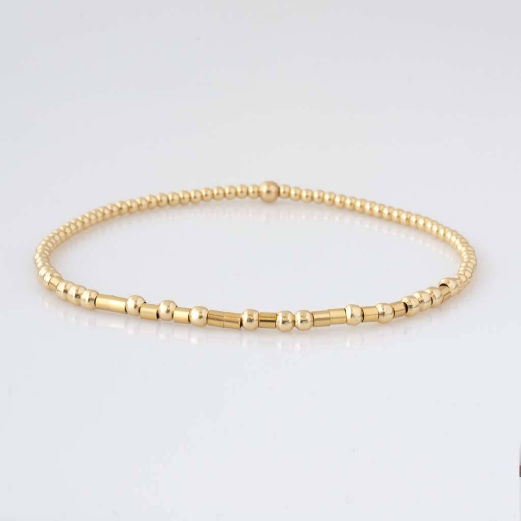 Custom Endless Luxe Morse Code Bracelet