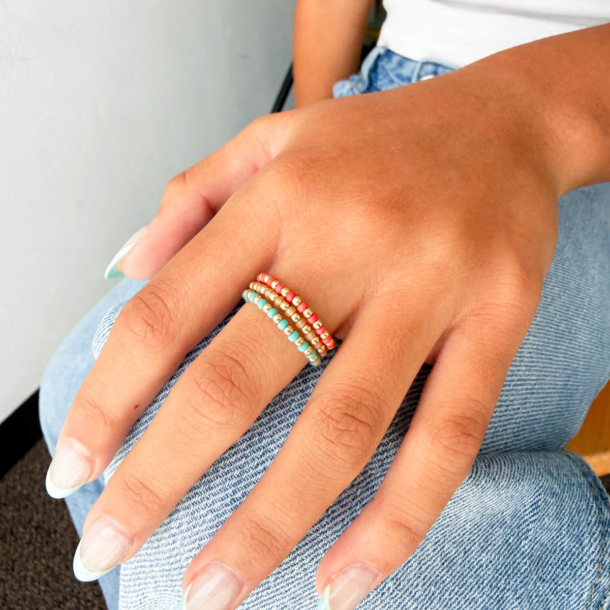 Dotted Color Pop Ring