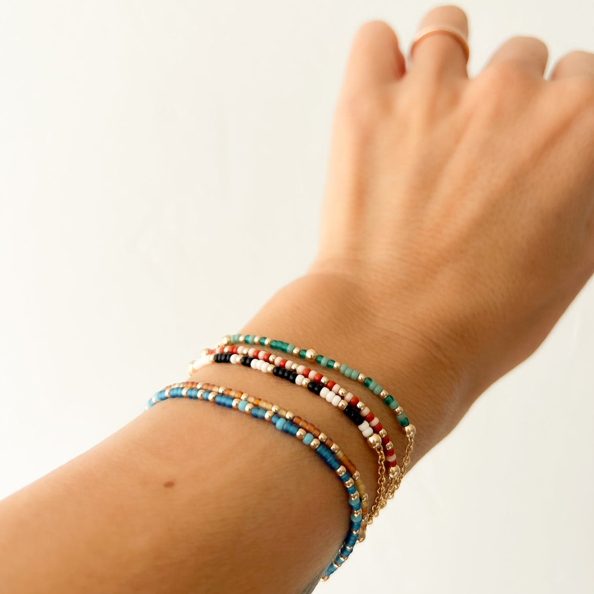 Dotted Morse Code Bracelet