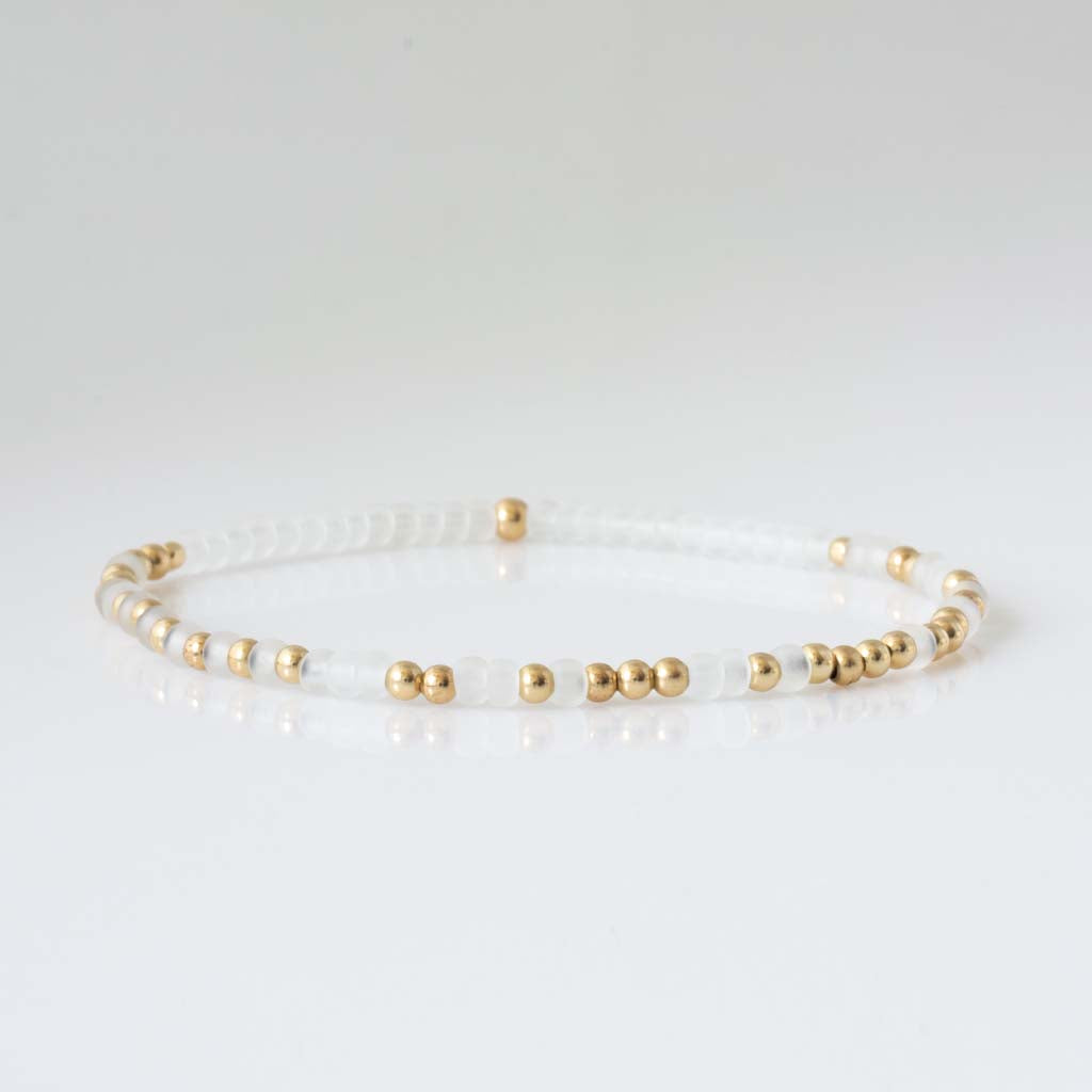 "Fuck Around And Find Out" Endless Morse Code Bracelet