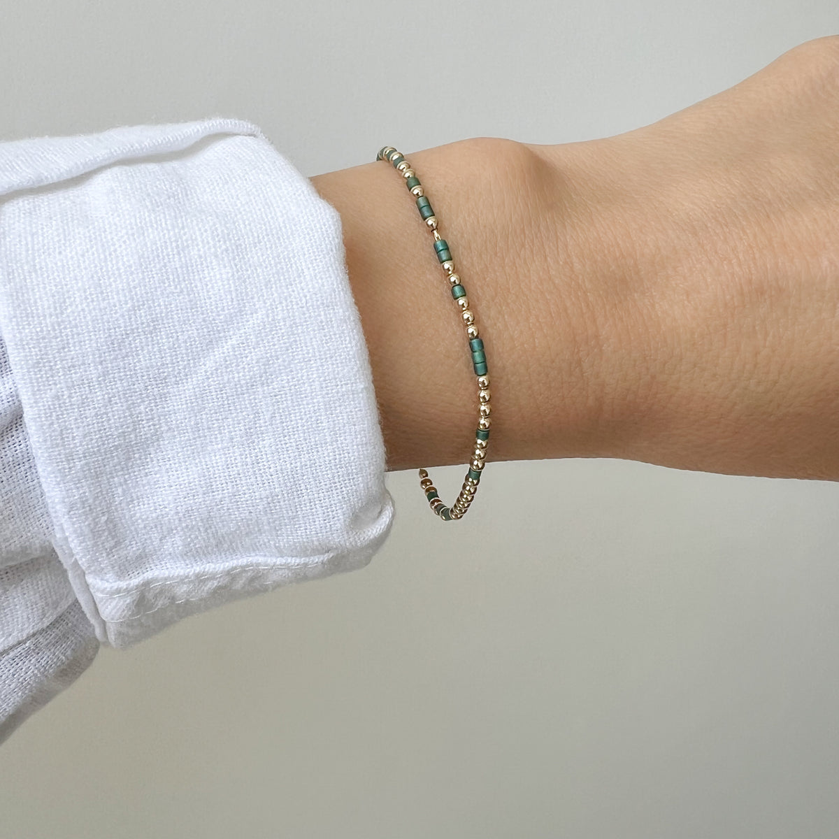 &quot;Fucking Great Bridesmaid&quot; Morse Code Bracelet