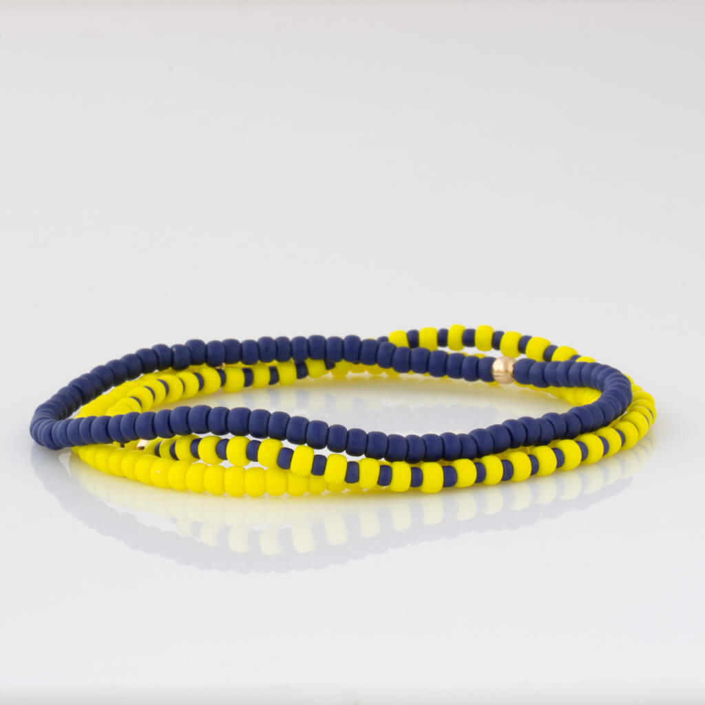 Game Day Triple Stack Bracelets