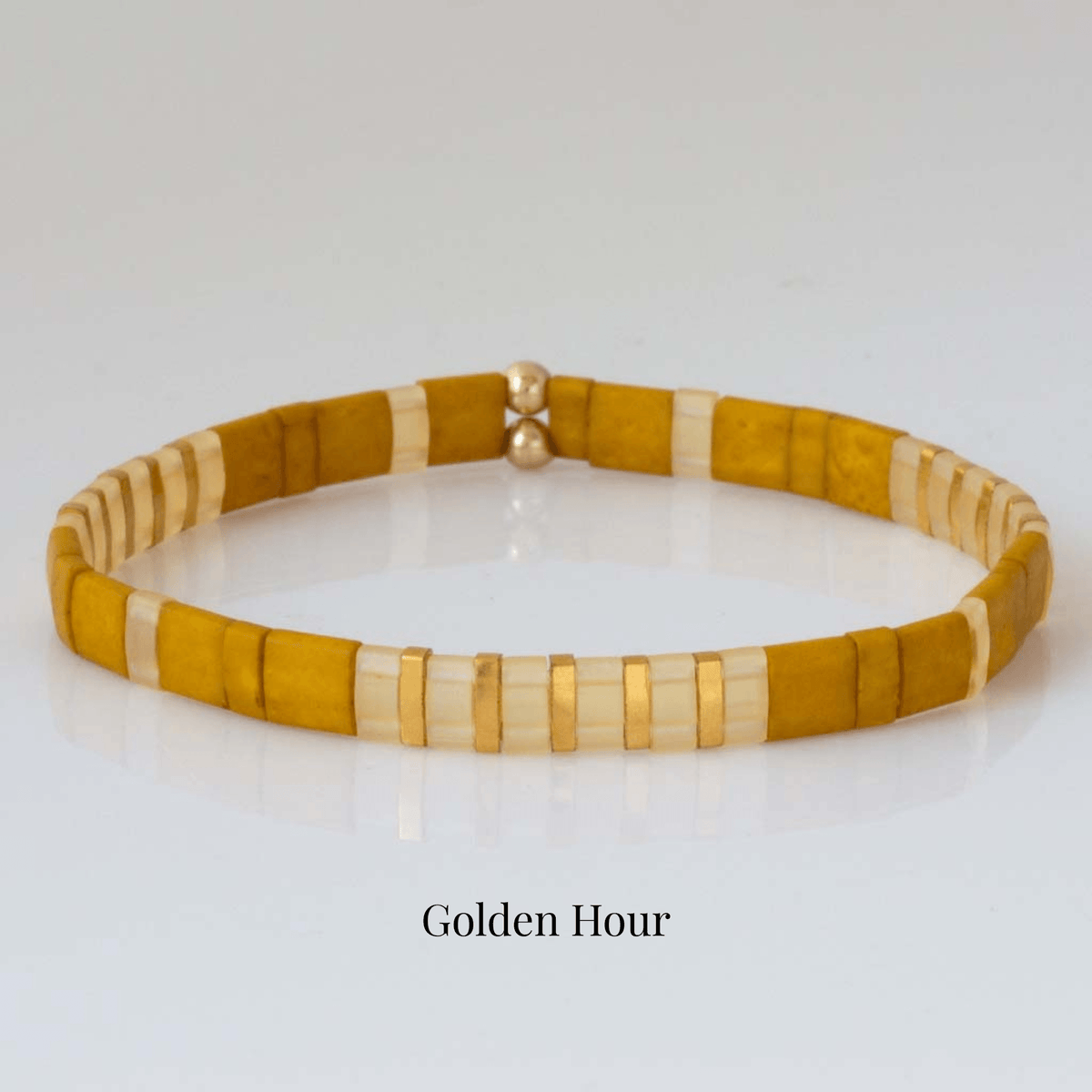 Pattern Tila Bracelet - Two-Tone Collection