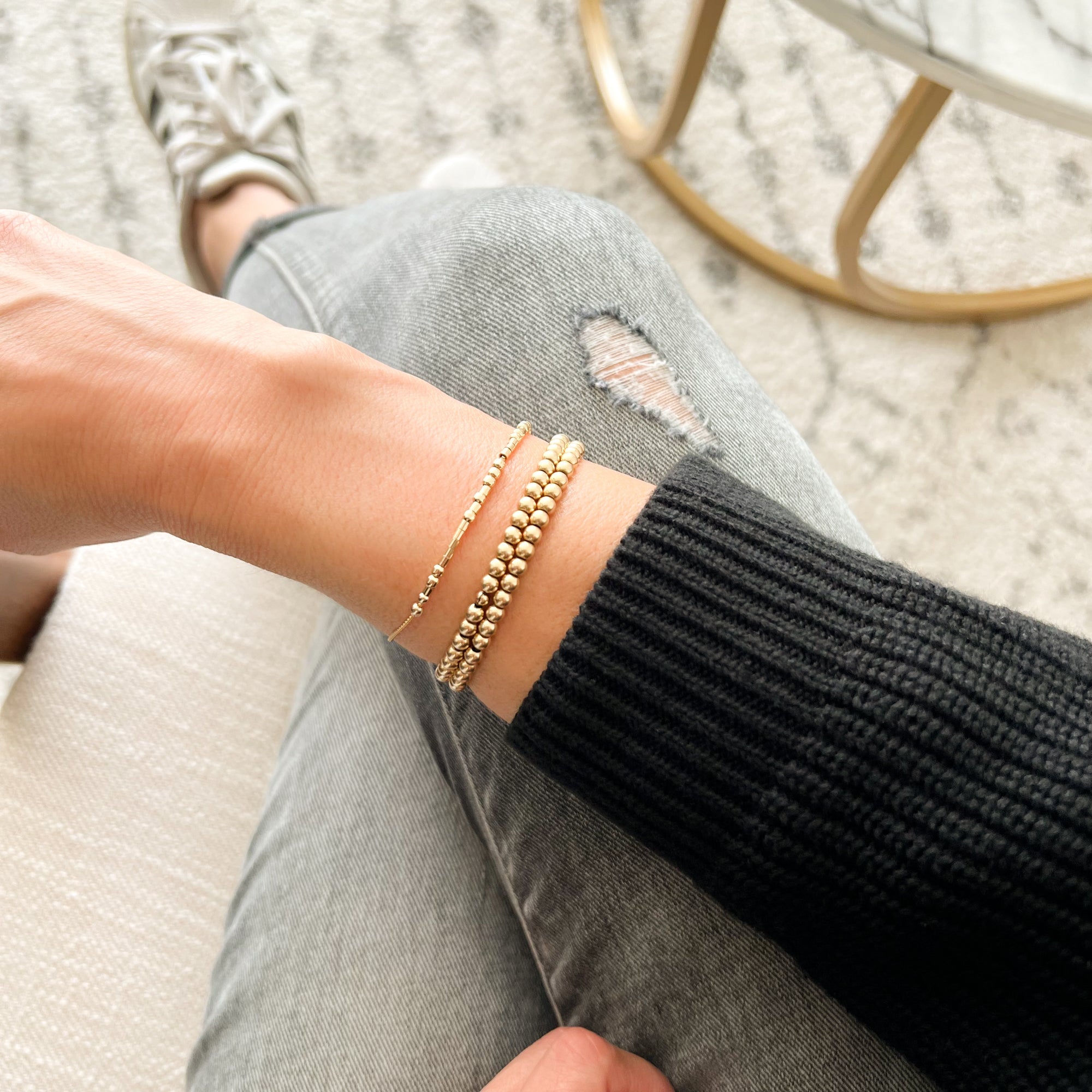 Gleamart Morsecode Bracciale in argento Sterling 925 fatto a mano con messaggio segreto perline filo di seta braccialetto per voi, 10 2 inch, Argento sterling Gleamart Morsecode Bracciale in argento Sterling 925 fatto a mano con messaggio segreto perline filo di seta braccialetto per voi, 10 2 inch, Argento sterling