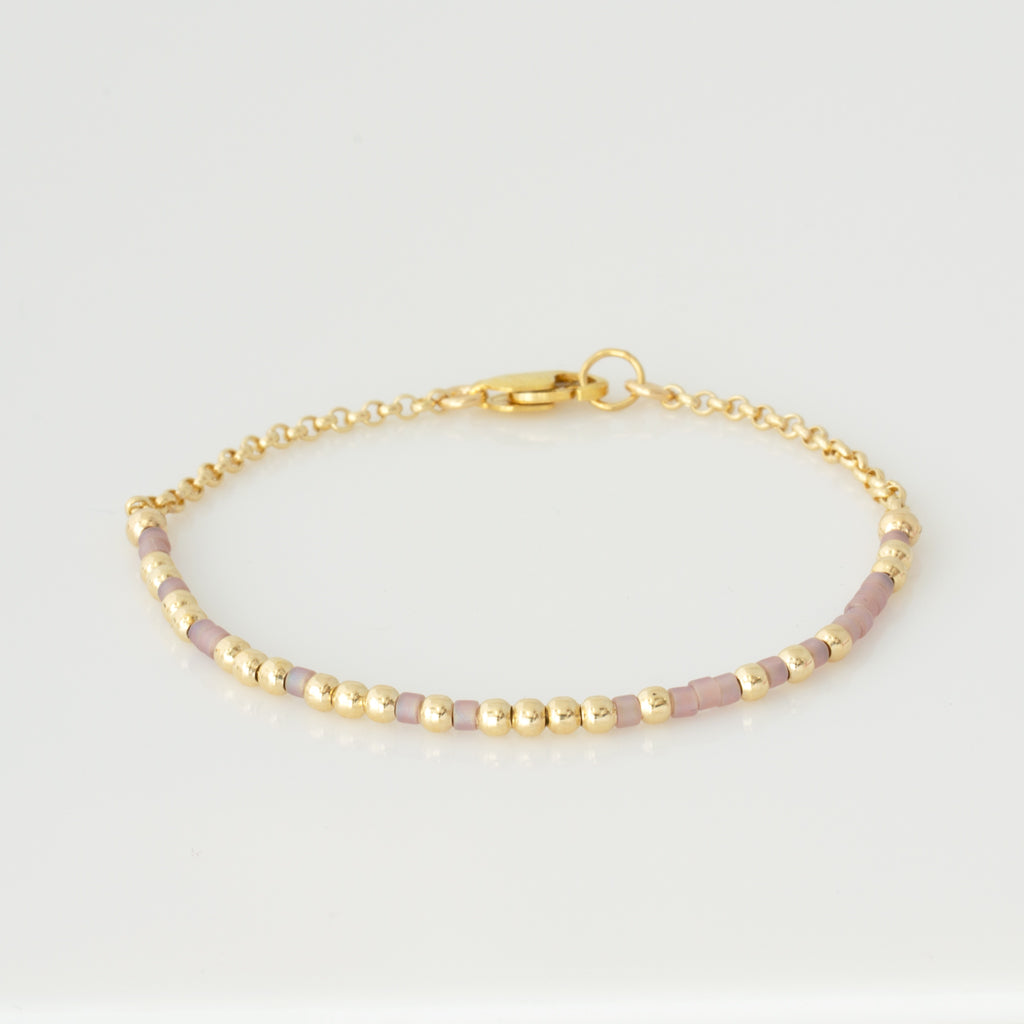 "Grateful For You" Morse Code Bracelet