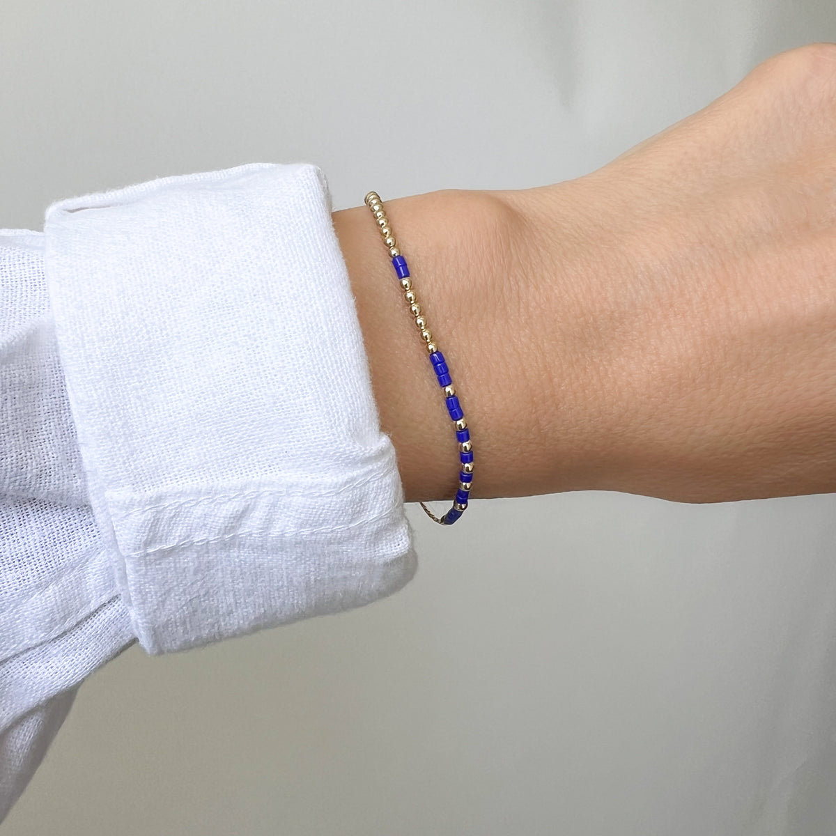 &quot;He Hit The Jackpot&quot; Morse Code Bracelet