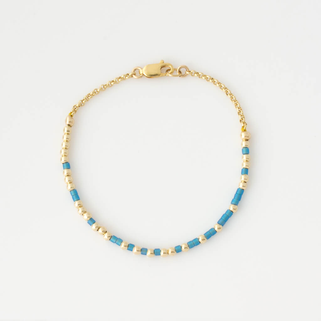 &quot;Here We Fucking Go Again&quot; Morse Code Bracelet