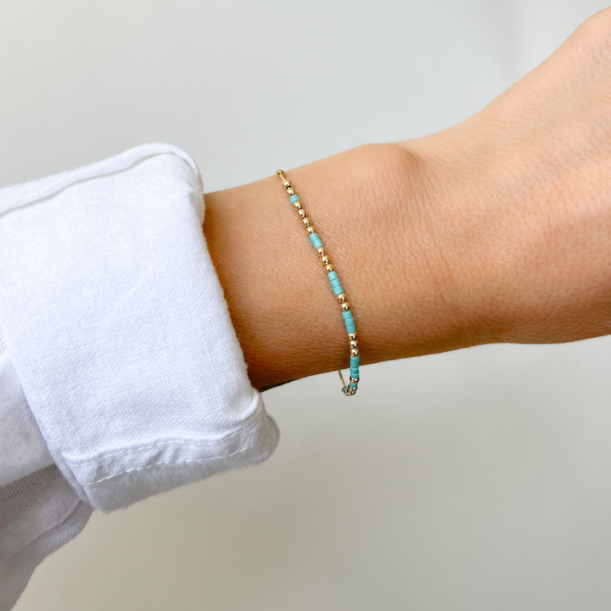 &quot;It&#39;s About Damn Time&quot; Morse Code Bracelet