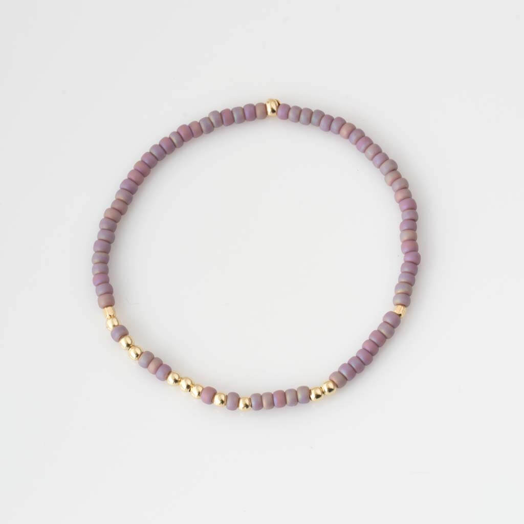 "Love You Mom" Endless Morse Code Bracelet