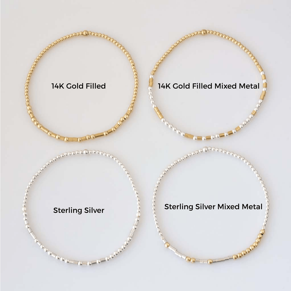 Custom Endless Luxe Morse Code Bracelet