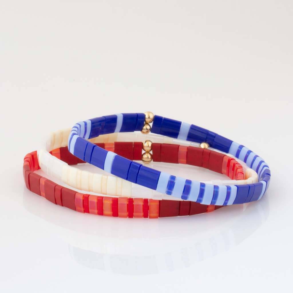 Pattern Tila Bracelet - Mosaic Collection