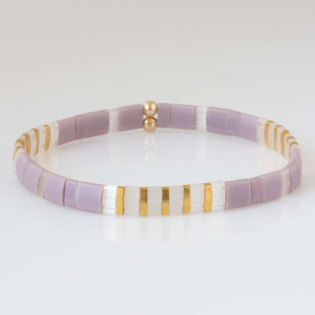 Pattern Tila Bracelet - Two-Tone Collection