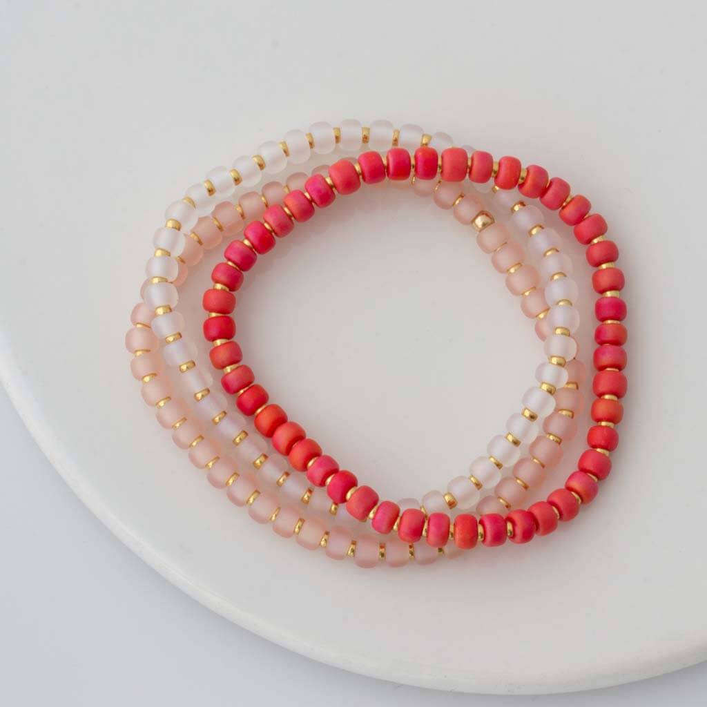 Peek-a-Boo Bubble Bracelet- Luster