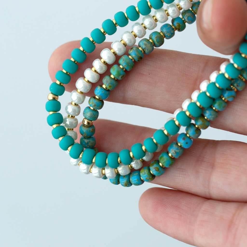 Peek-a-Boo Bubble Bracelet- Luster