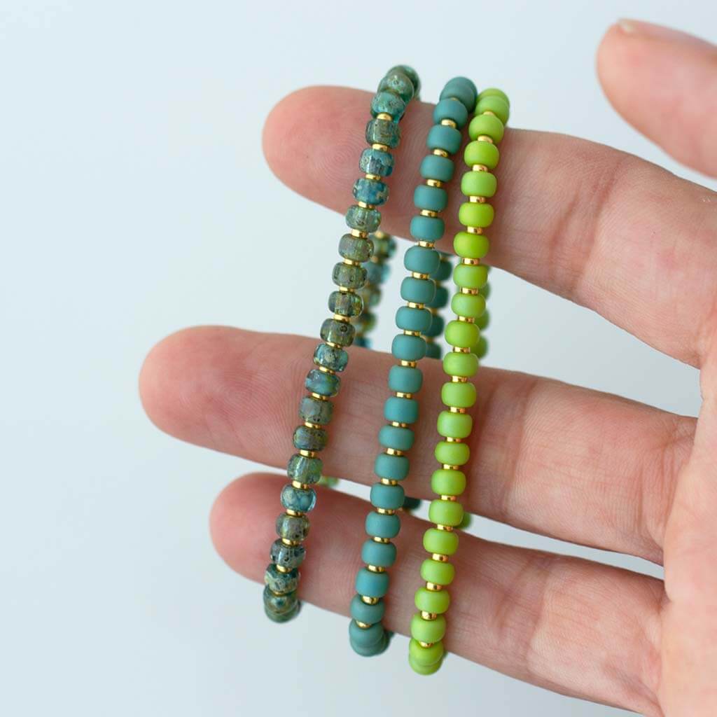 Peek-a-Boo Bubble Bracelet- Luster