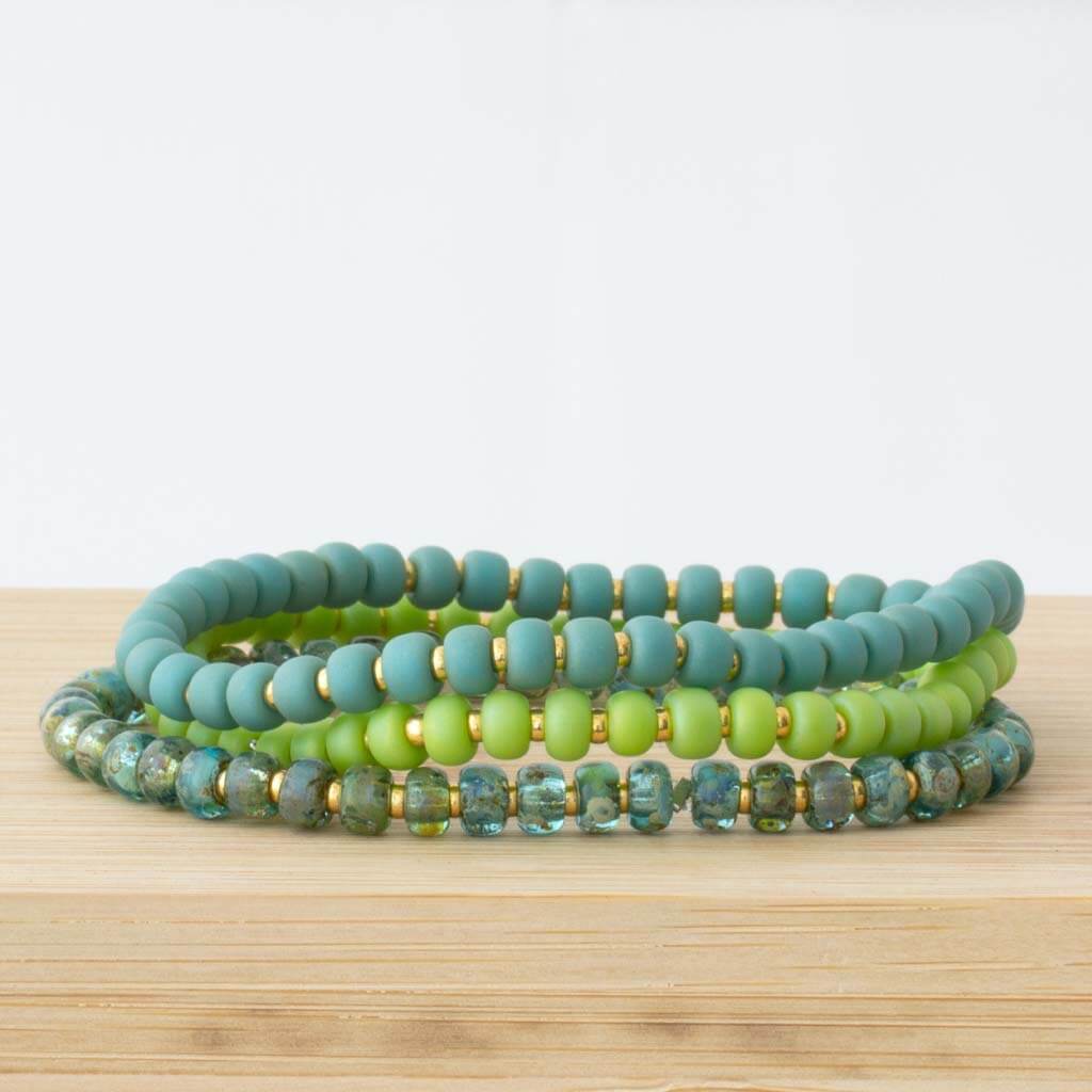 Peek-a-Boo Bubble Bracelet- Luster