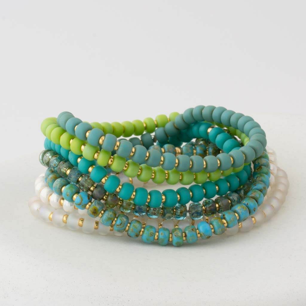 Peek-a-Boo Bubble Bracelet- Luster
