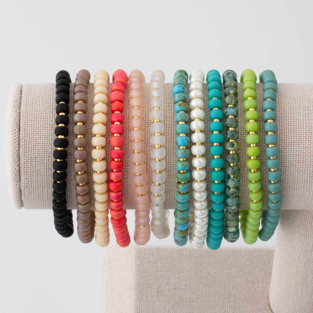 Peek-a-Boo Bubble Bracelet- Luster