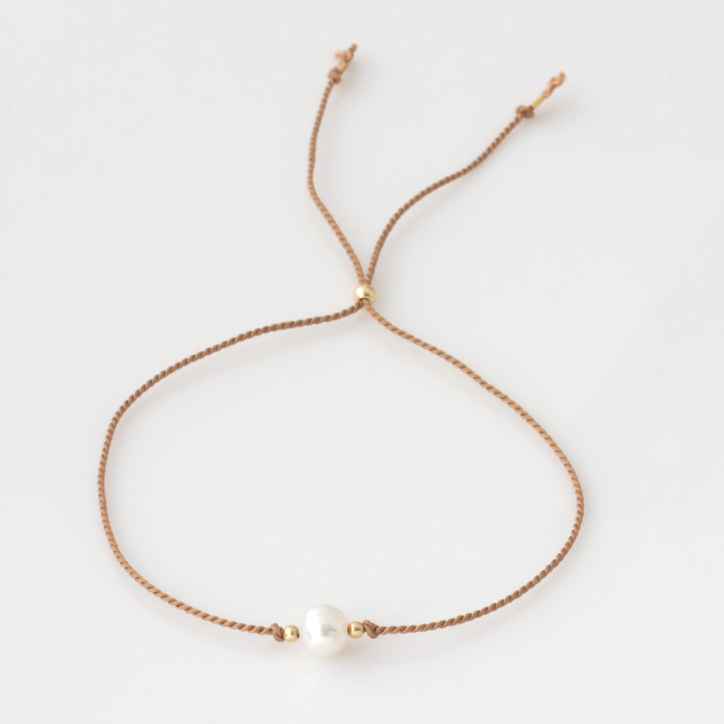 Silk Pearl Bracelet