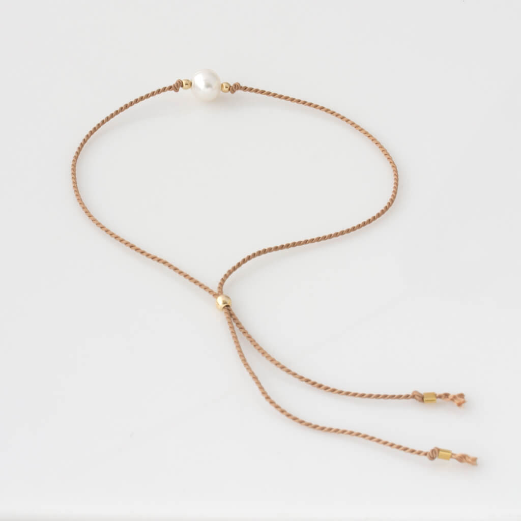 Silk Pearl Bracelet