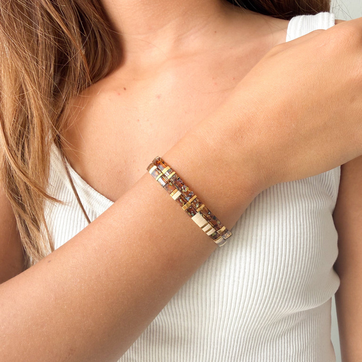 "Ride or Die" Tila Morse Code Bracelet