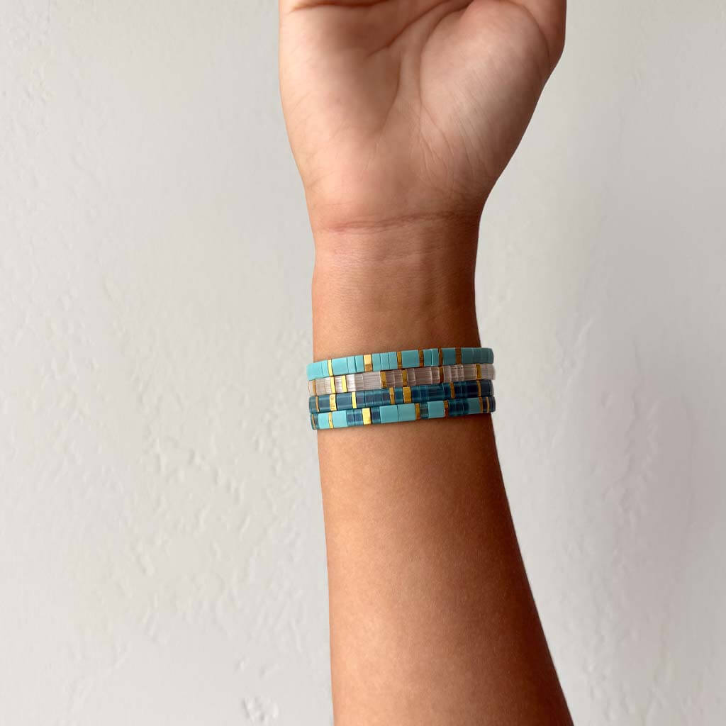 "Bad Bitches" Tila Morse Code Bracelet