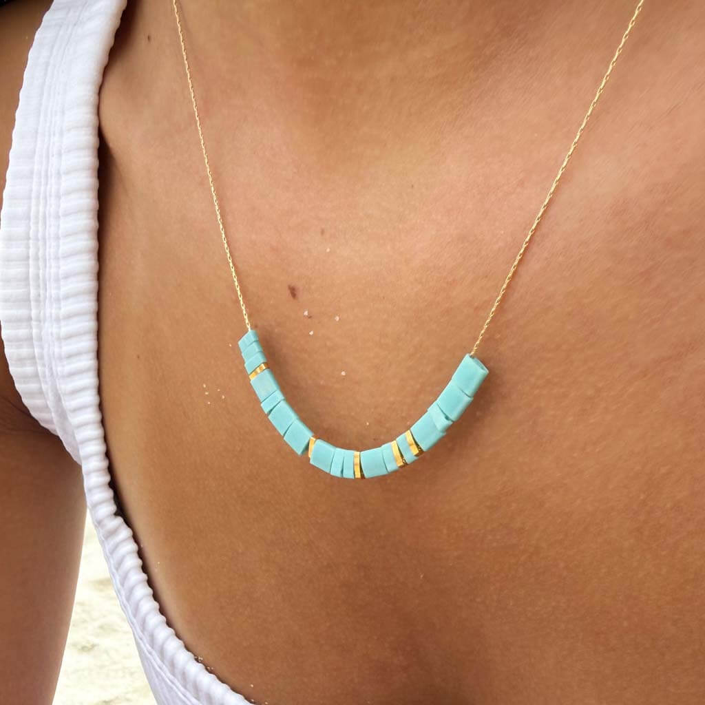 Tila Morse Code Necklace - Solid Collection