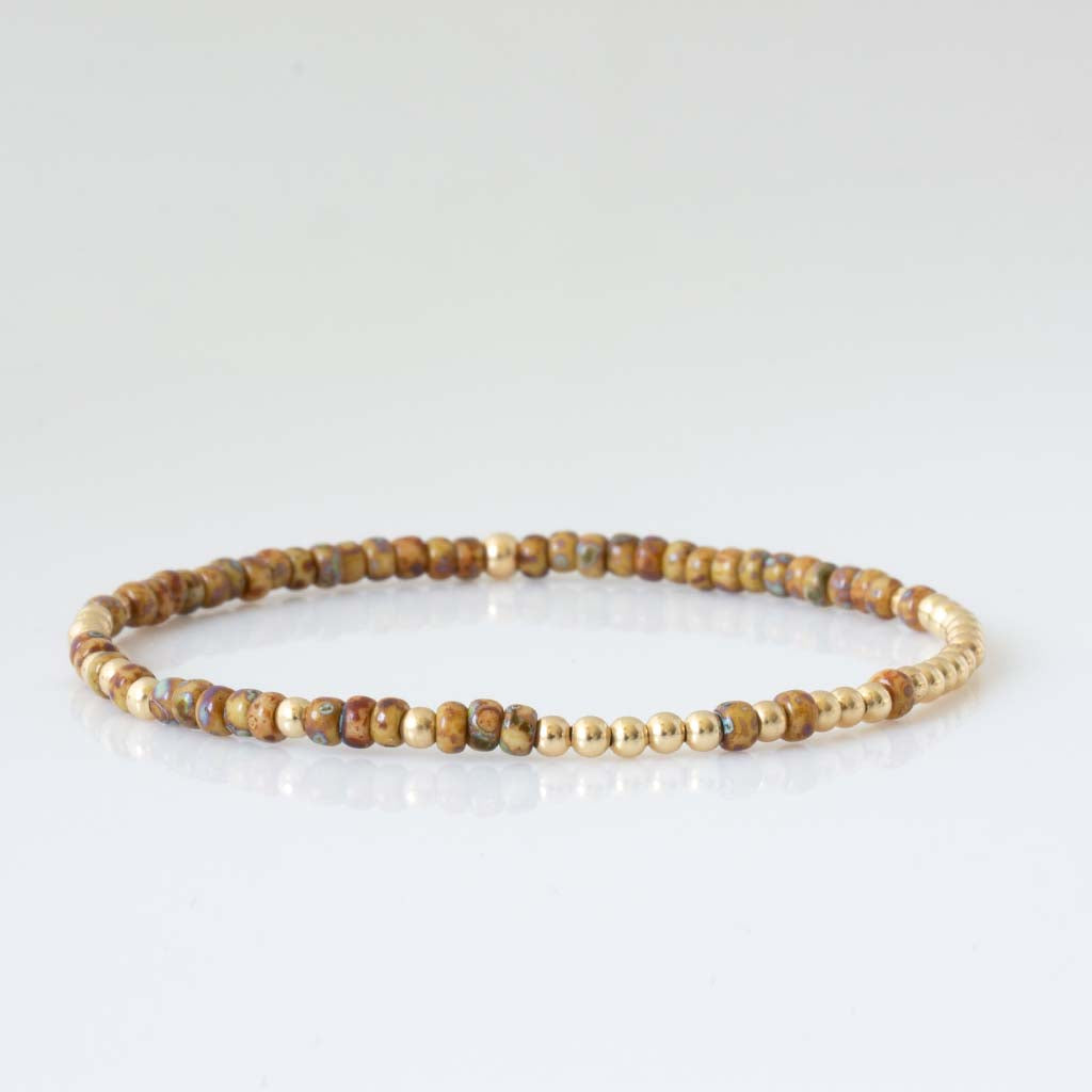 "Back On My Bullshit" Endless Morse Code Bracelet