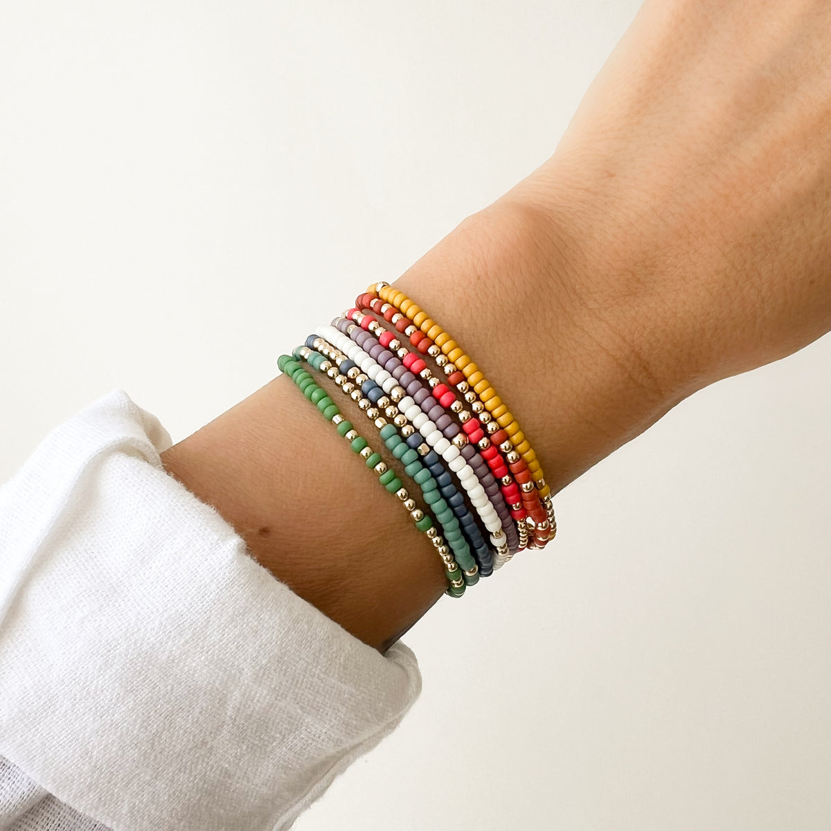 &quot;Happy Healthy Wealthy&quot; Endless Morse Code Bracelet