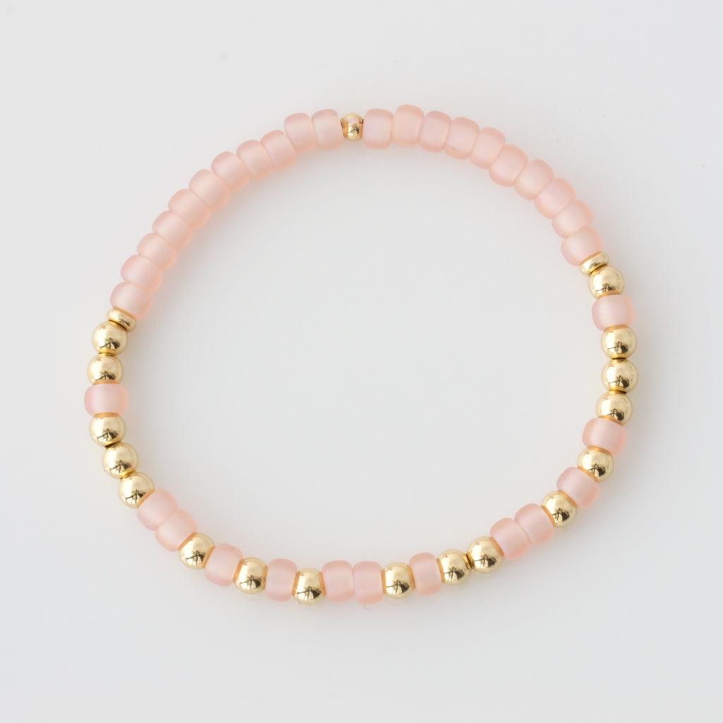 &quot;Fuck Cancer&quot; Bubble Morse Code Bracelet