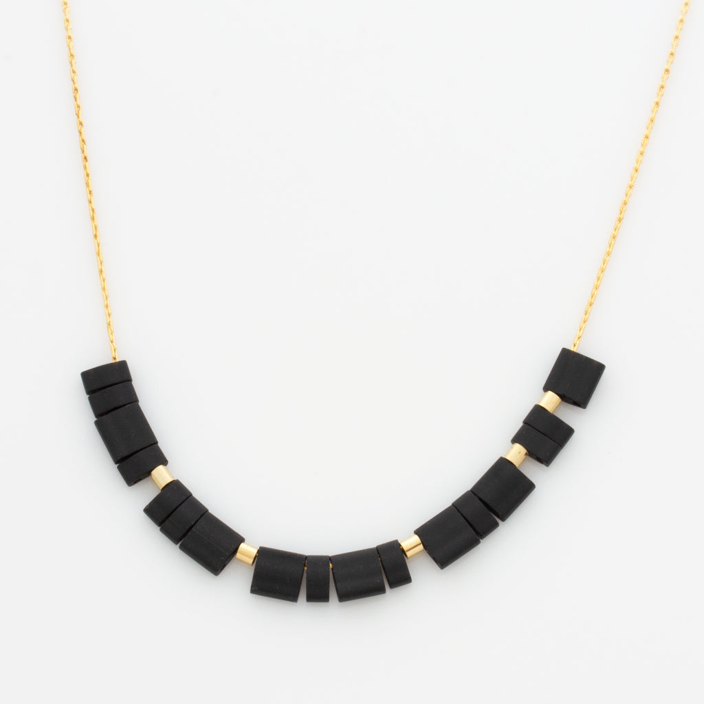 Color Block Morse Code &quot;Fuck It&quot; Necklace