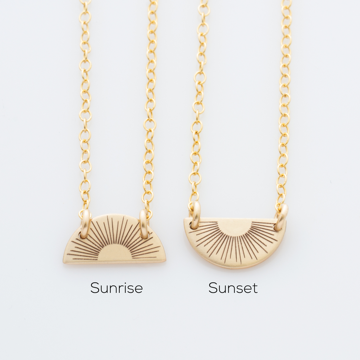Mini Sunrise/Sunset Necklace