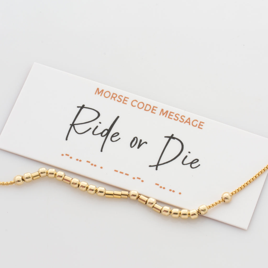 &quot;Ride or Die&quot;  Morse Code