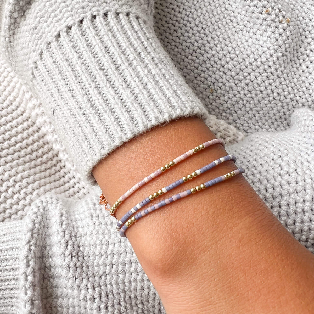 &quot;Fuck The Patriarchy&quot; Adjustable Silk Morse Code Bracelet