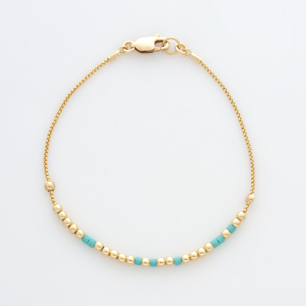 &quot;Sun Salt Sand&quot; Morse Code Bracelet