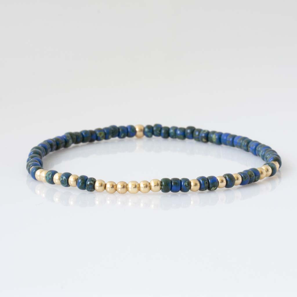 "Tiny Human Tamer" Endless Morse Code Bracelet