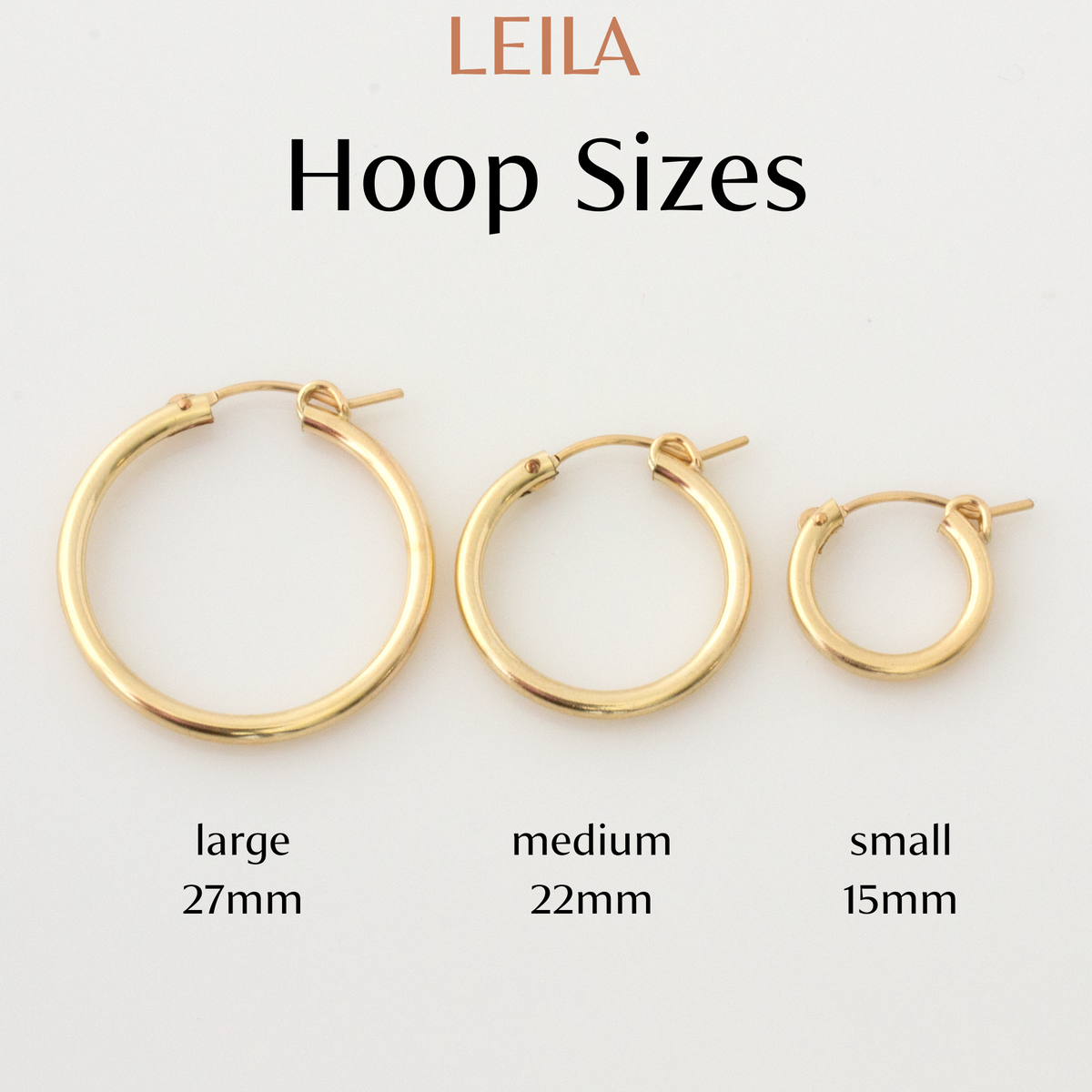 Small Thick Hoop Earrings | Hoops | Accessorize UK