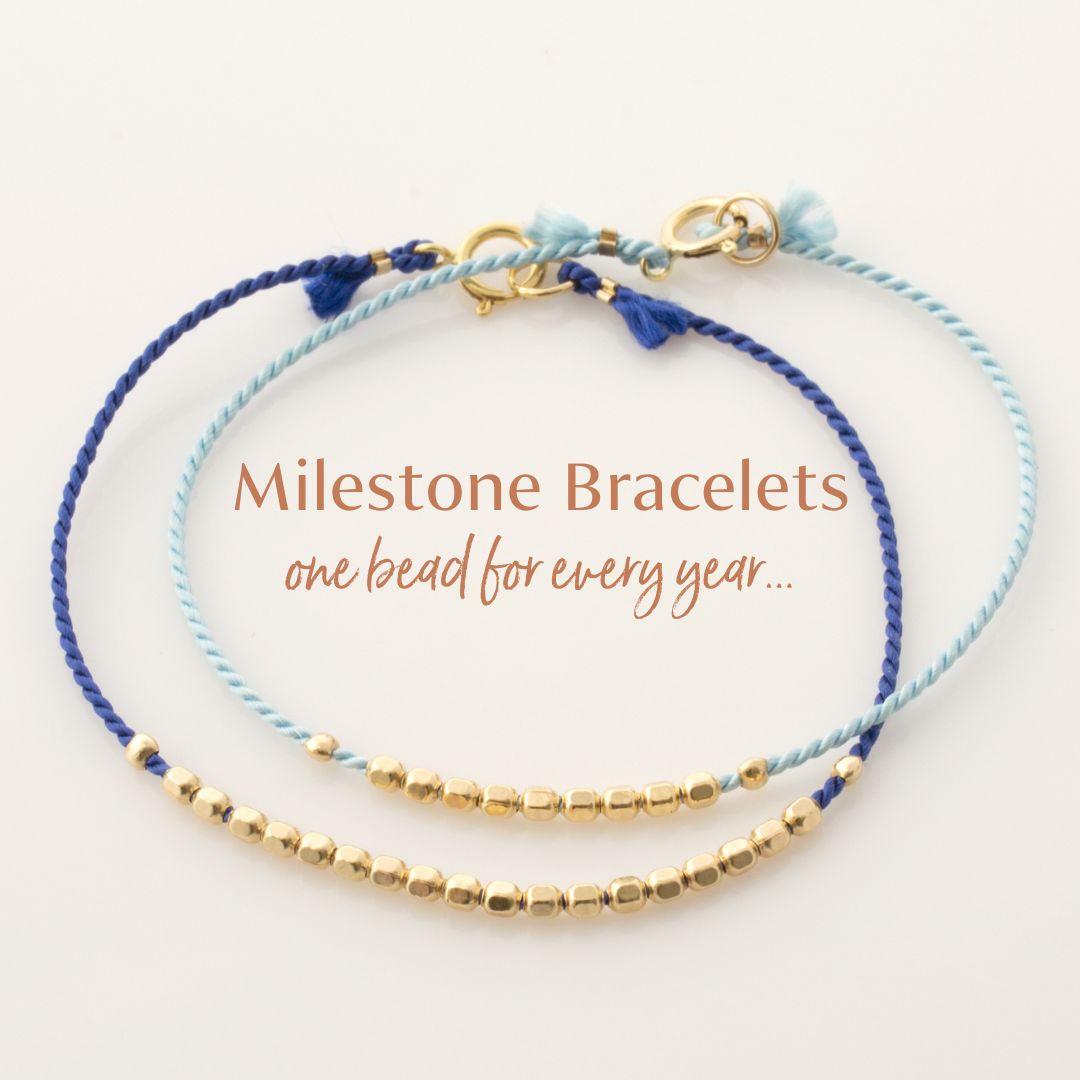 Silk Milestone Bracelet - Faceted