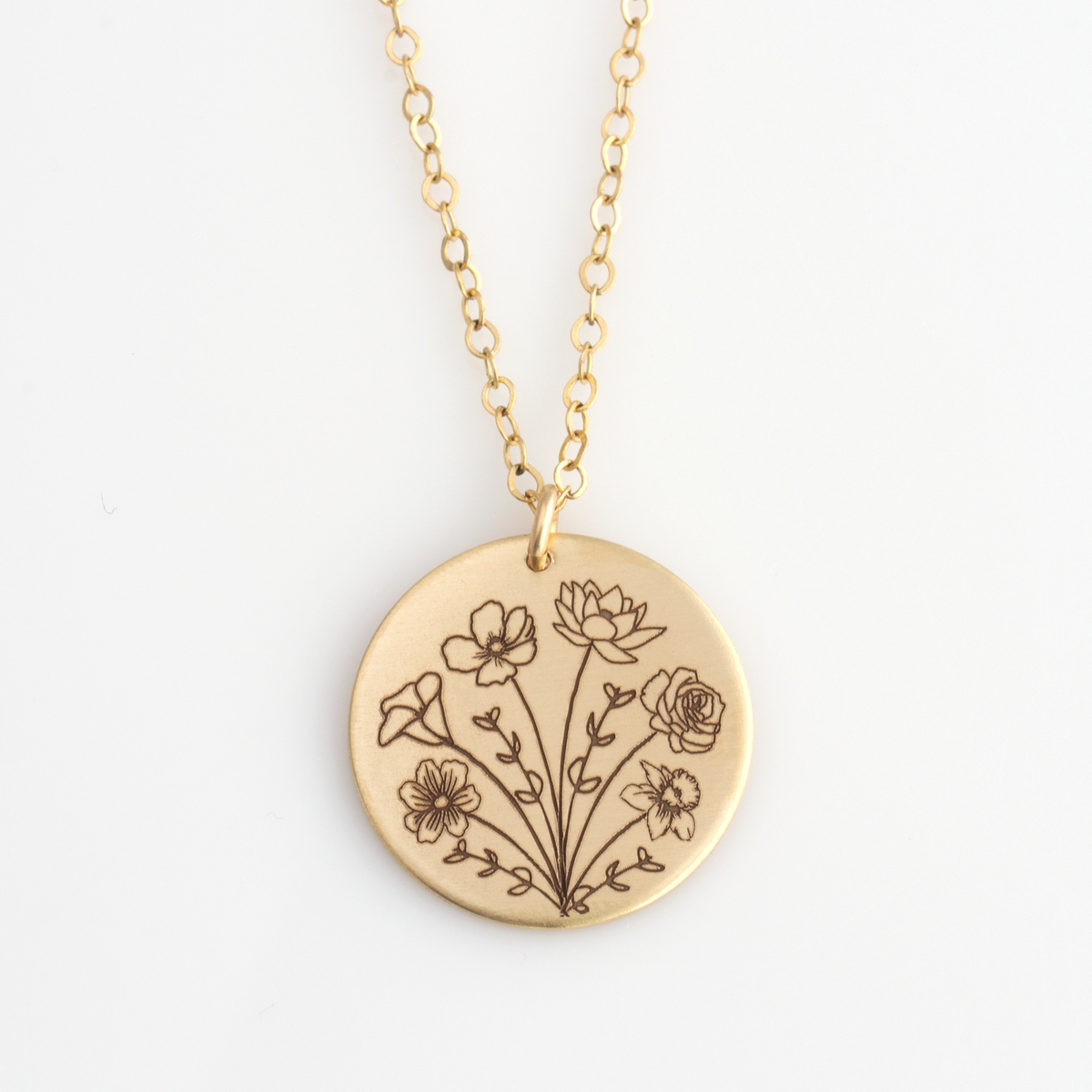 Family Bouquet Necklace – TickleBugJewelry