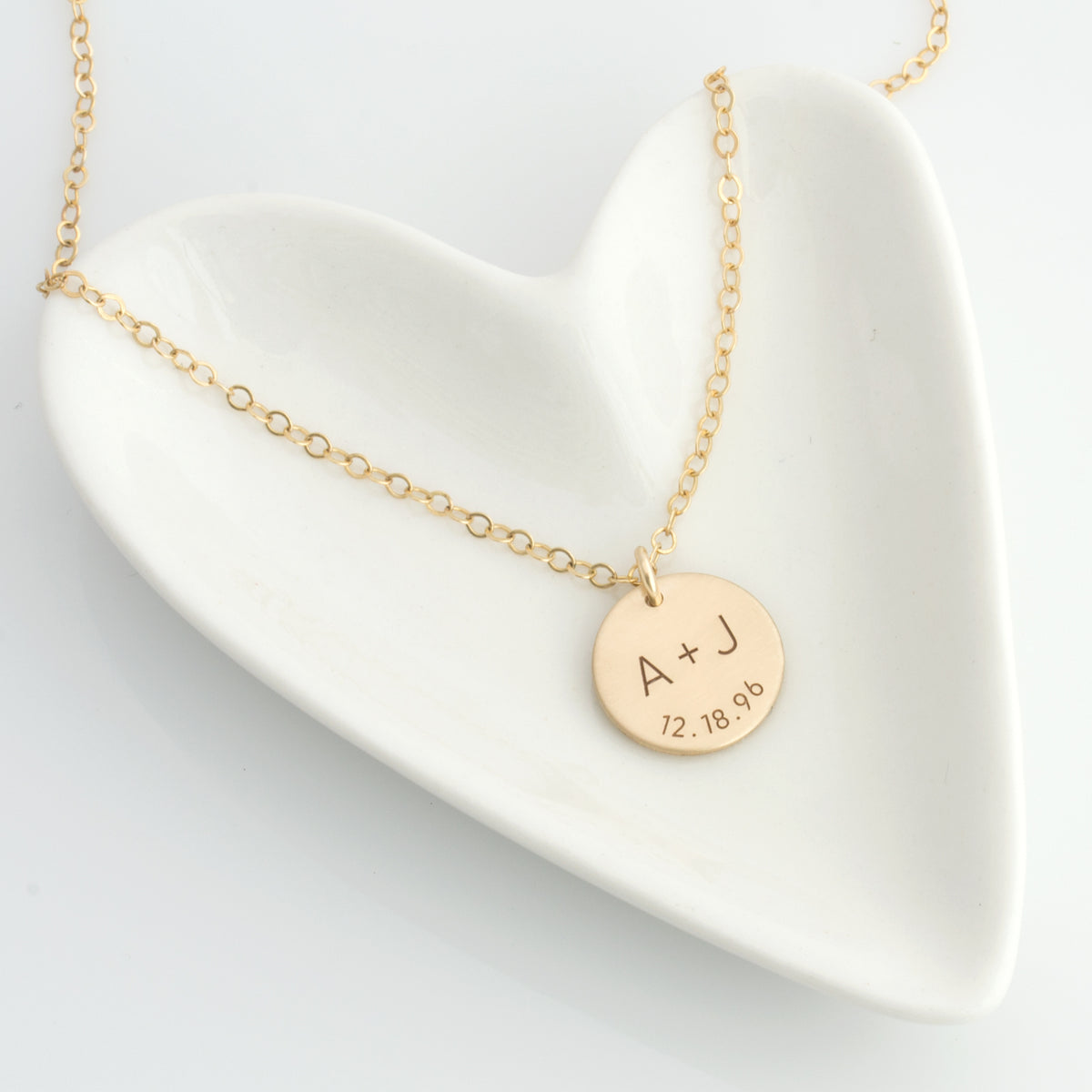 Anniversary Disc Necklace