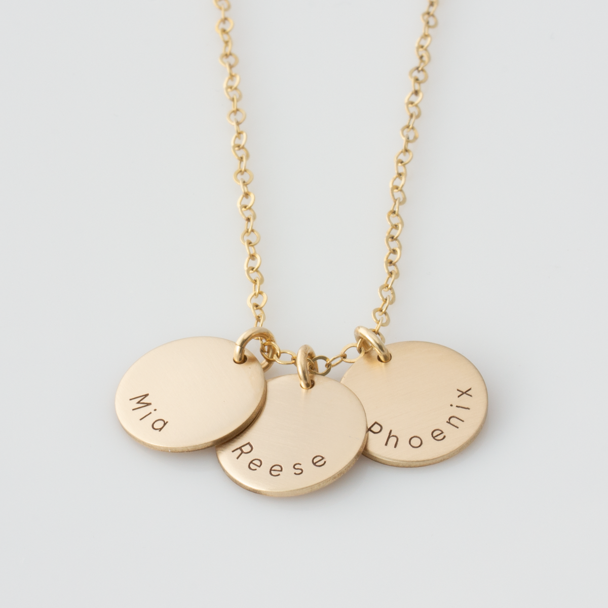 Bottom Curve Name Necklace