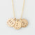 Initial & Date Disc Necklace